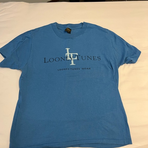 Warner Bros. Blue Short Sleeve Tee - Picture 1 of 3